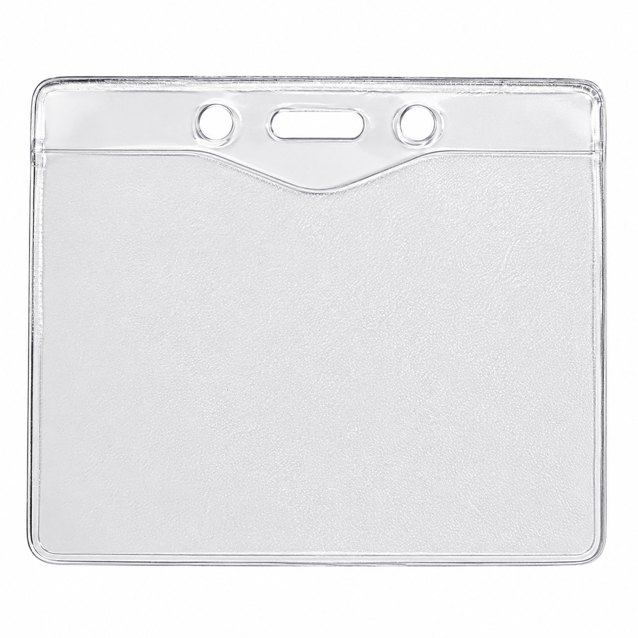 Orange Peel Texture - Horizontal - Holder w/ Slot & Chain Holes